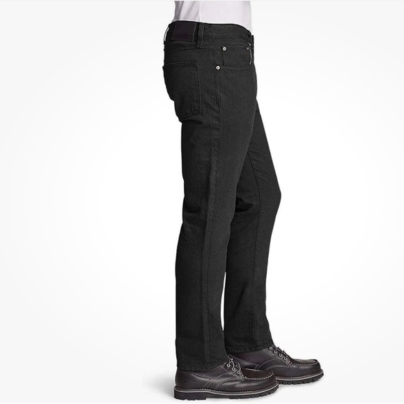 Eddie Bauer Men's Slim Black Denim NWT - Picture 3 of 6